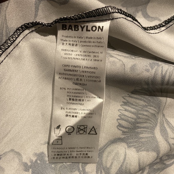BABYLON / W LES FEMMES Pegasus horse blouse size 44 - Picture 7 of 13